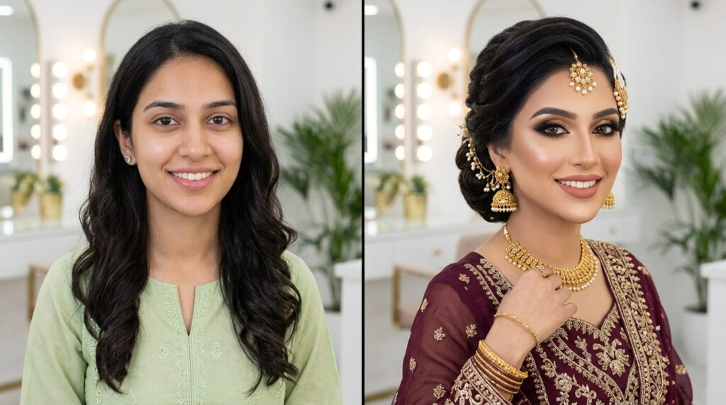 Party Makeup services in Islamabad & Rawalpindi